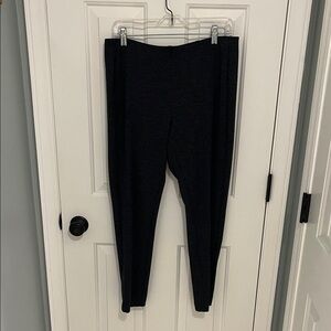 J. Jill Blue/Gray Textured Leggings